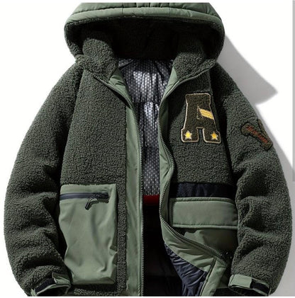 Men’s Fleece Lined Hooded Jackets-Various Colours