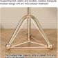 MFurn Tripod Steel Frame Round Tea Table Modern Side Table | Multiple Colours Available