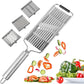 4 in 1 Portable Stainless Steel Manual Vegetable Slicer