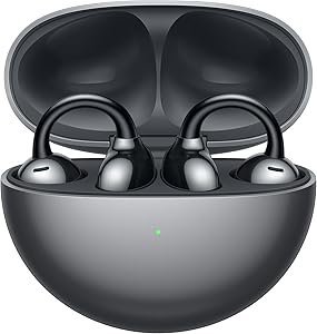 Open-Ear Wireless Earbuds – Bluetooth 5.4, ENC Noise Cancelling Mic, 40H Battery
