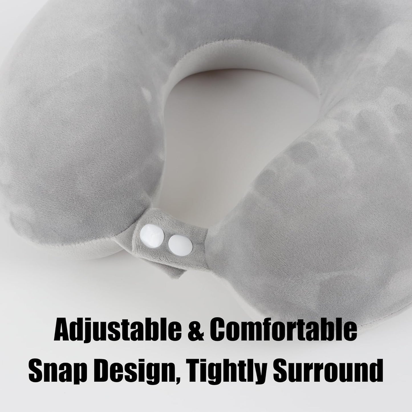 Premium U-Shaped Travel Neck Pillow – Soft Memory Foam Comfort (Multiple Colours)