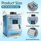 Electronic Money Box for Kids, Password and Fingerprint Simulation Toy ATM