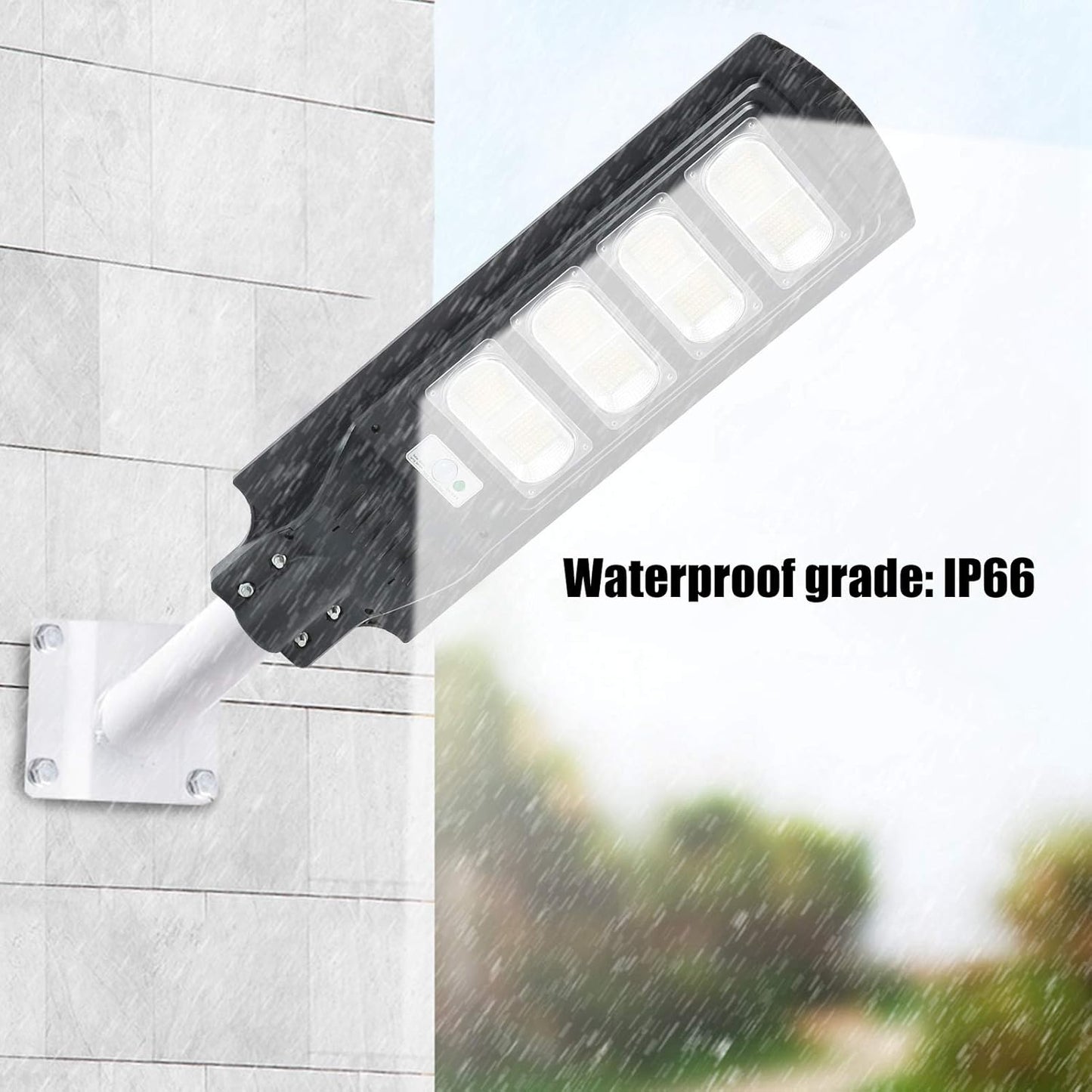 MTY 200W Solar Street Light 560 LED IP65 Waterproof with Remote