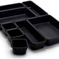 Mhome Interlocking Desk Drawer Organizer Set of 8 – Customizable Storage