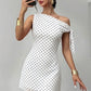 Ladies Sexy Off Shoulder Mini Summer Dress-Various Colours