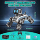 Remote Control Robot Dog Toy with Gesture Control, Lights & Music (8WD)