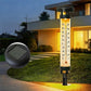 MHome Solar Garden Thermometer Light LED Stake with Remote Control IP65