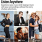 Open-Ear Wireless Earbuds – Bluetooth 5.4, ENC Noise Cancelling Mic, 40H Battery