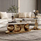 Modern Luxury Nordic Style Coffee Table Set 2pc