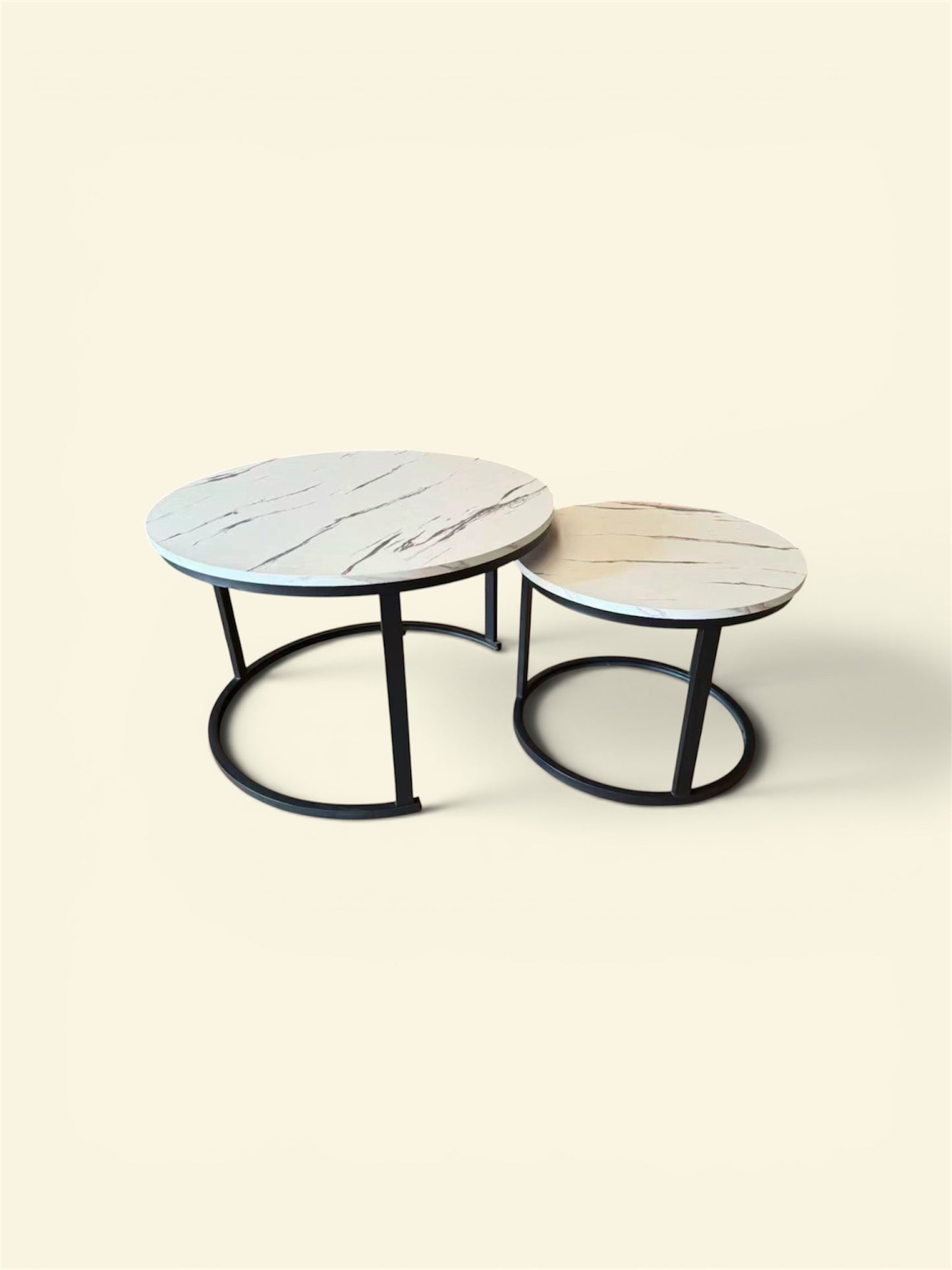 MFURN 2pc Nesting Coffee Table Set- Various Colour