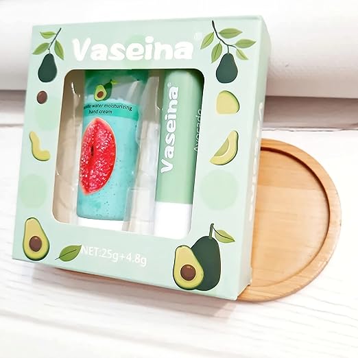 Lip Balm and Hand Cream Set
