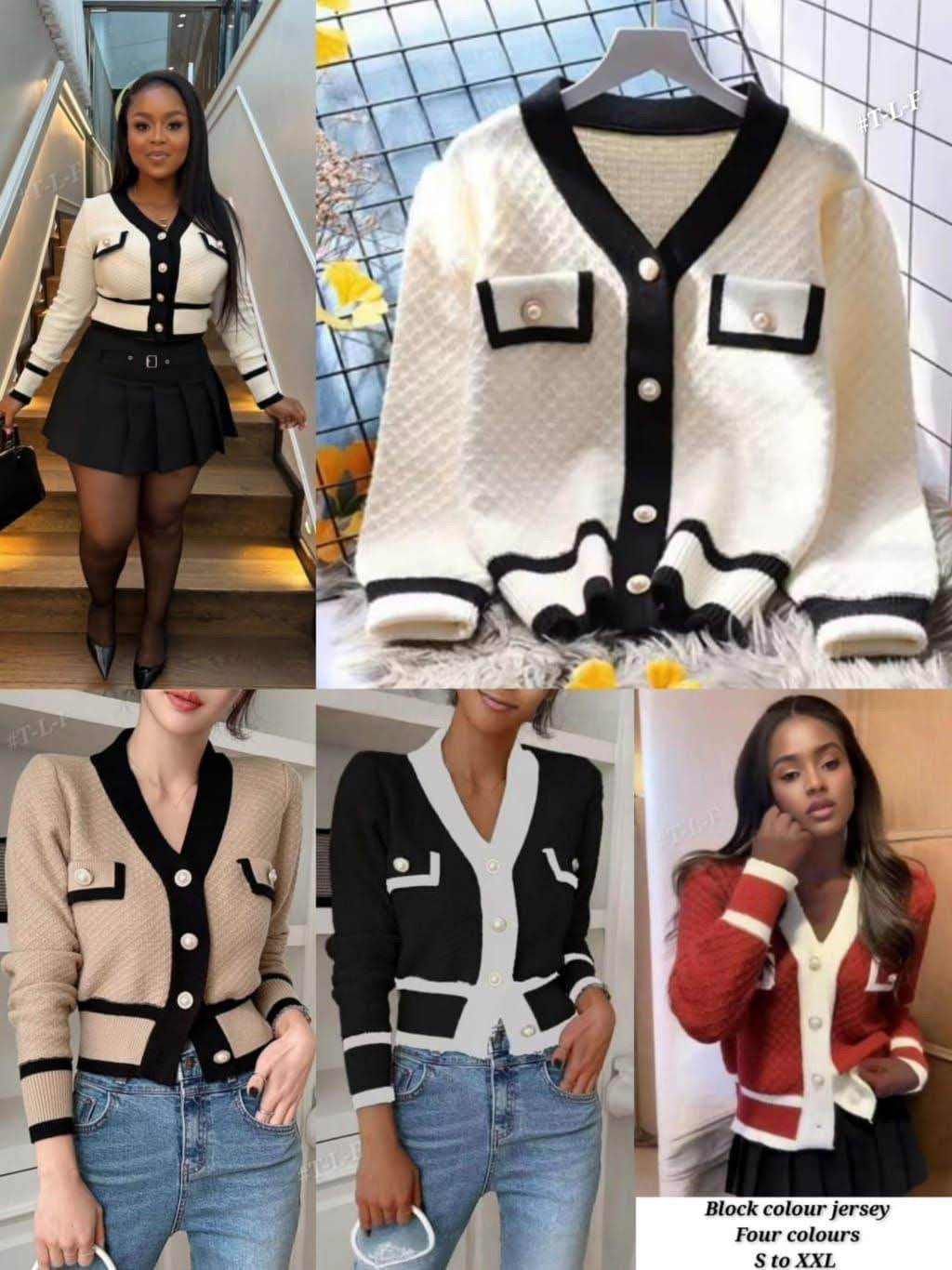 Ladies Chic Cardigan-Various Colours