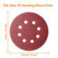 Velcro Sanding Discs With Holes 125mm-each