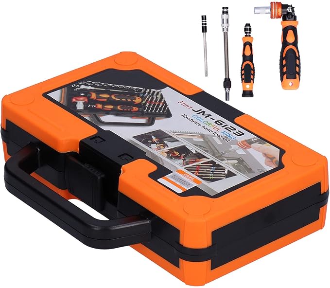 31-in-1 Ratchet Screwdriver Bit Set