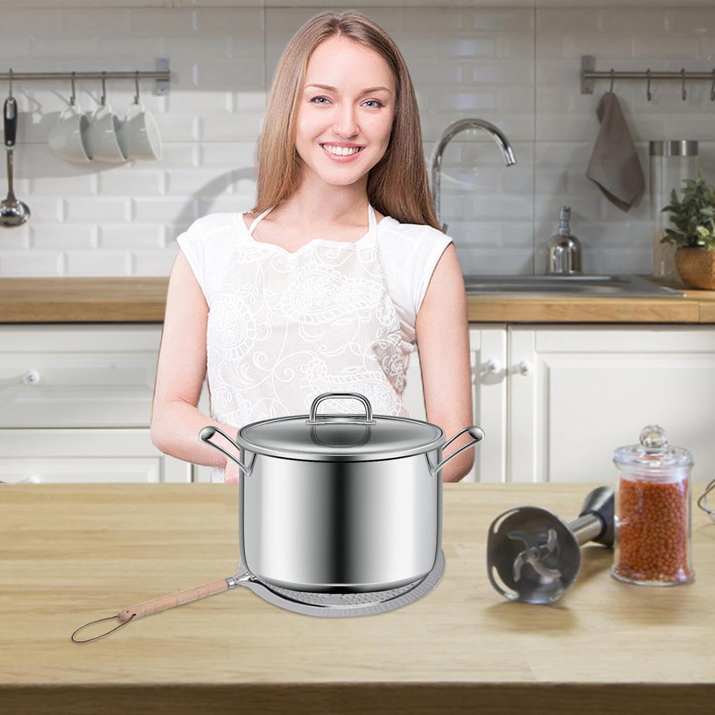 Pan Mat Heat Distributor for Gas Hobs, Electric Hobs, and Cookers – 21 cm