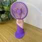 BreezePop™ Mini Fan – 3-Speed Rechargeable Handheld Fan