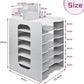 7-Tier Desk Organizer with Pen Holder