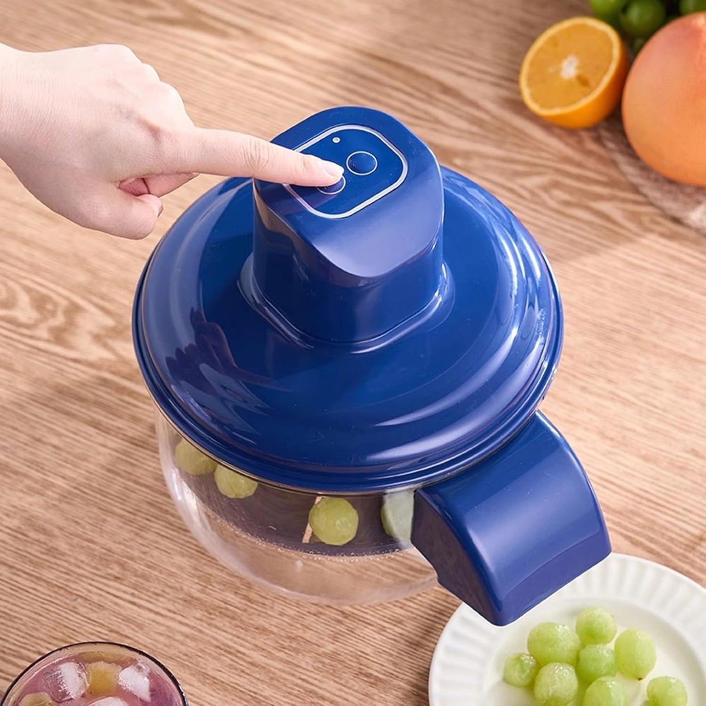 MHome Rechargeable Automatic Fruit & Vegetable Peeler Electric Grape Skin Remover