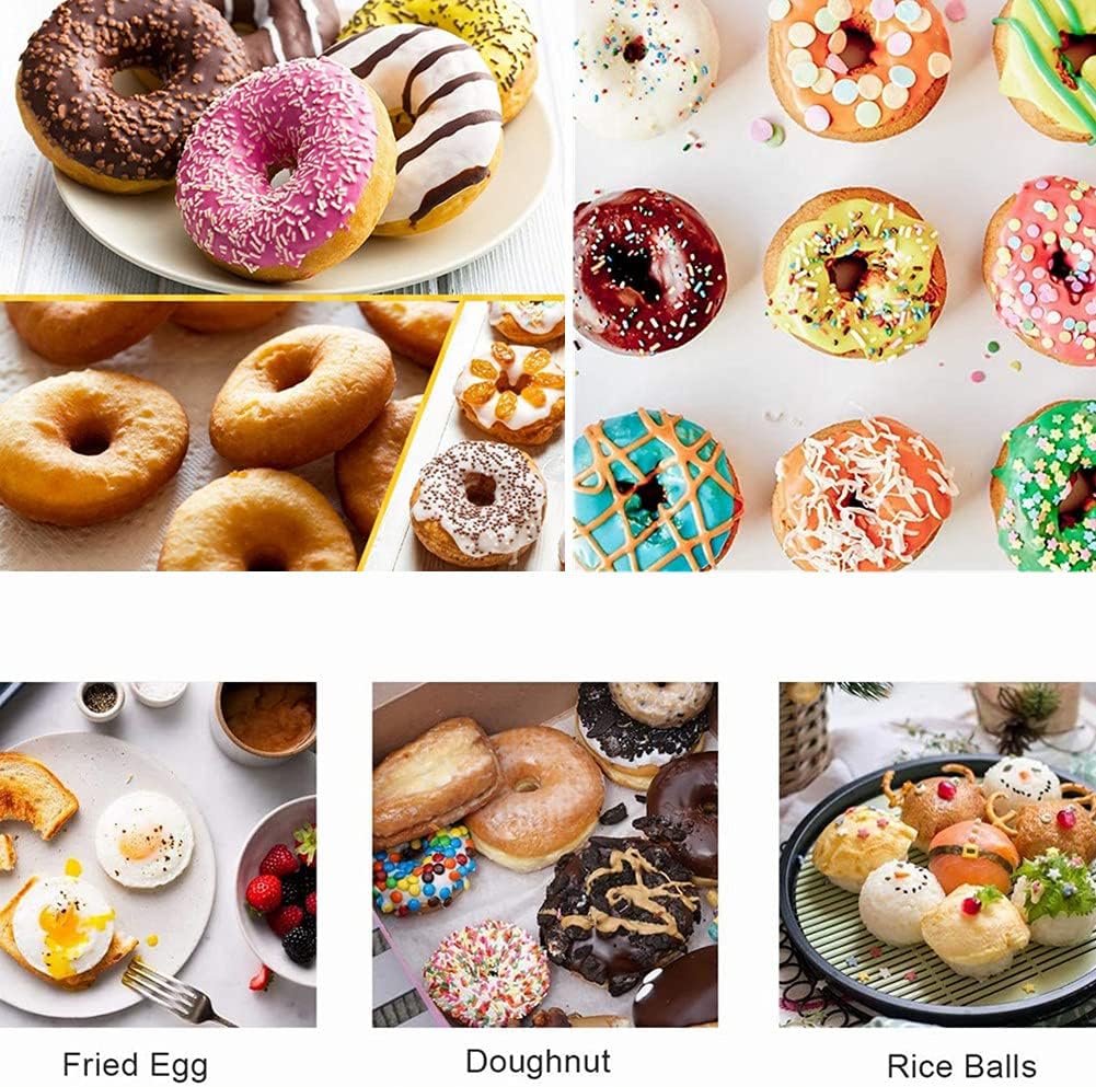 MHome Doughnut Maker Machine – Pastry, Bread & Cookie Cutter Baking Tool