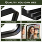 MHome Luxury Wall Mount Mirror 70x50cm – Rectangular Black Metal Frame
