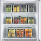 MHome Refrigerator Storage Box with Lid & Handle – Fresh Keeping Fridge Organiser