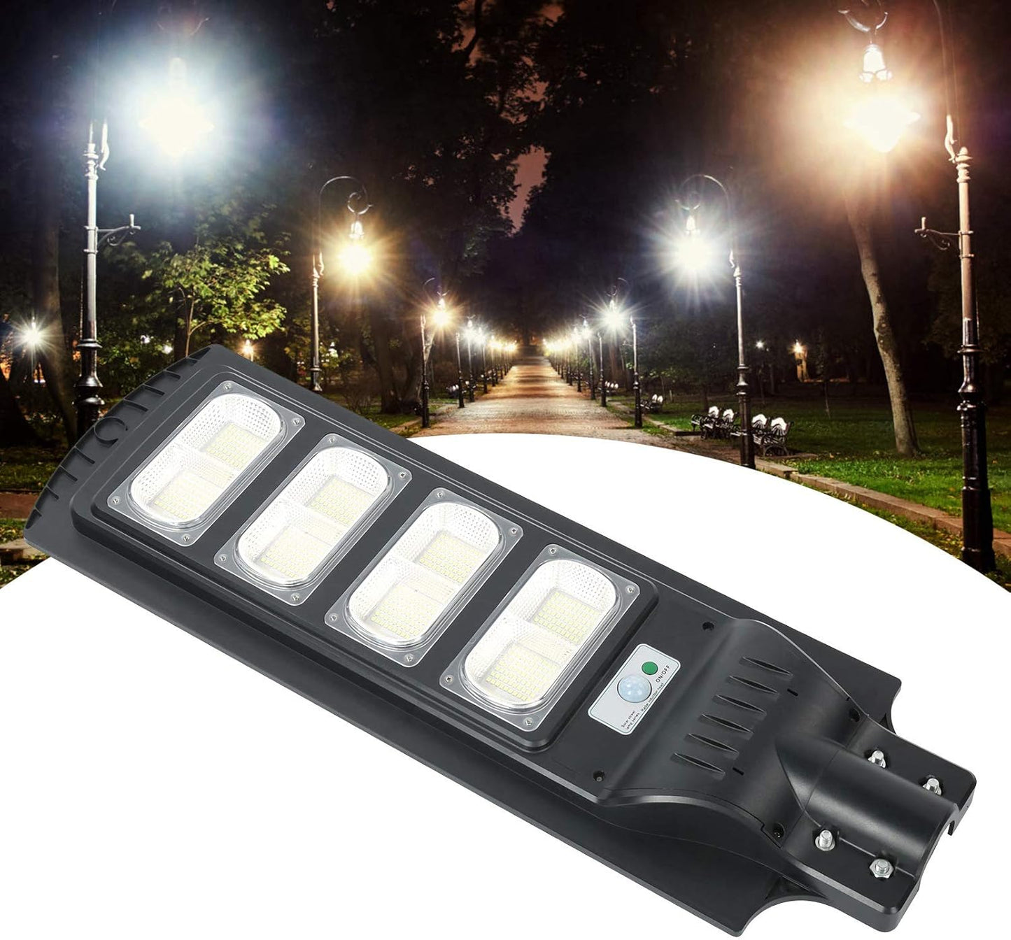 MTY 200W Solar Street Light 560 LED IP65 Waterproof with Remote