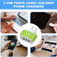 MTech USB Multiport Charger – 3-Port Luminous Intelligent USB Charging Pad (220V)