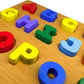 Wooden Alphabet Puzzle Board – Colorful Learning Toy for Toddlers & Preschool Kids