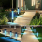 MHome Solar Garden Thermometer Light LED Stake with Remote Control IP65
