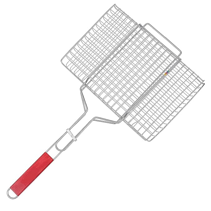 BBQ Grilling Basket with Removable Handle