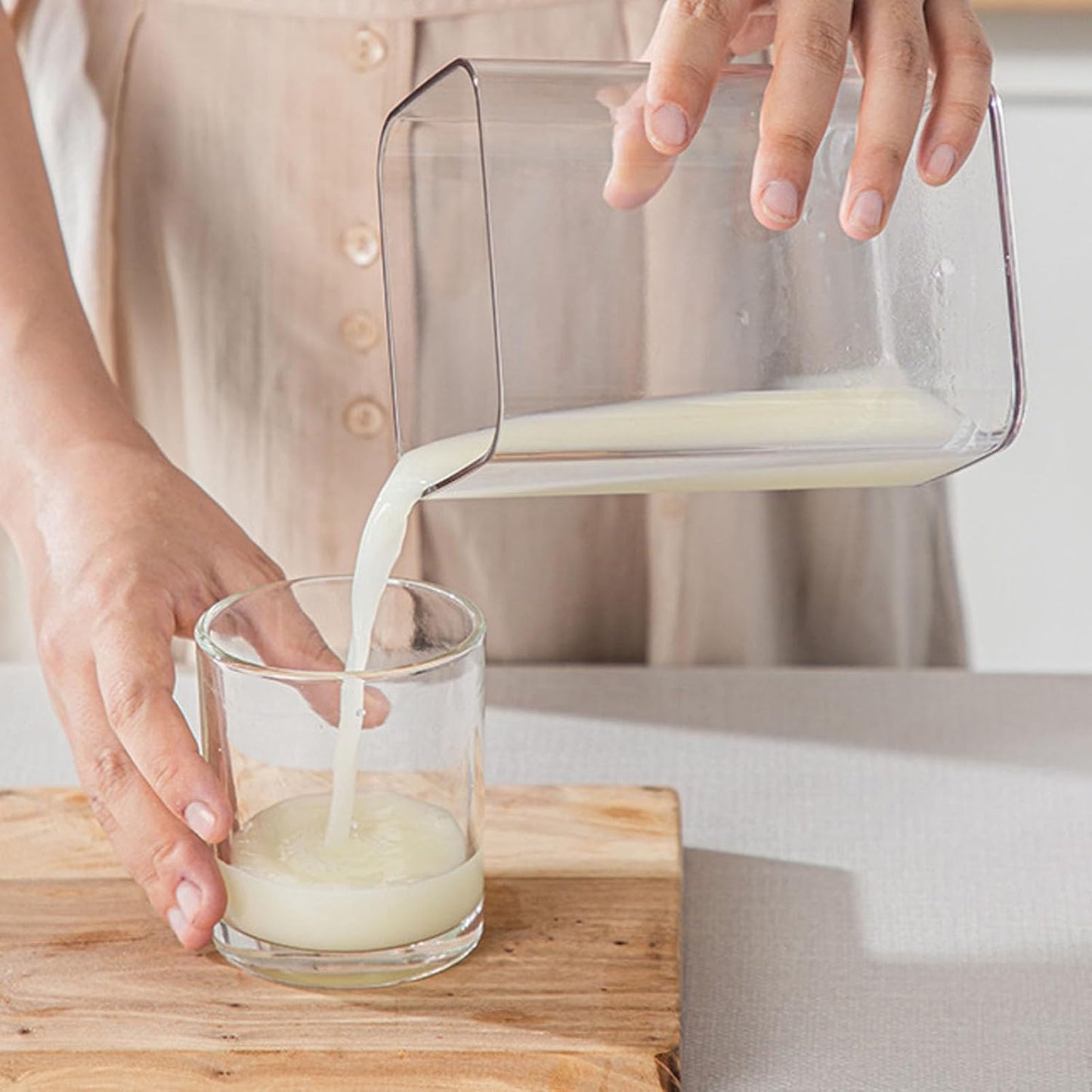 MHome Yogurt Strainer 1100ml Fine Mesh Filter for Greek Yogurt & Cheese