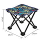MHome Folding Camping Stool – Portable Aluminum Alloy Outdoor Chair
