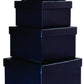 4pc Set Square Nesting Gift Boxes with Lids