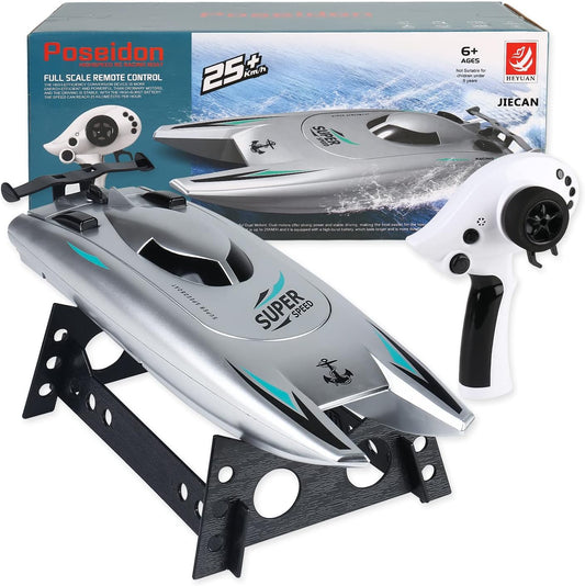 MTech High-Speed RC Racing Boat – 48 km/h Remote Control Boat for Kids & Adults