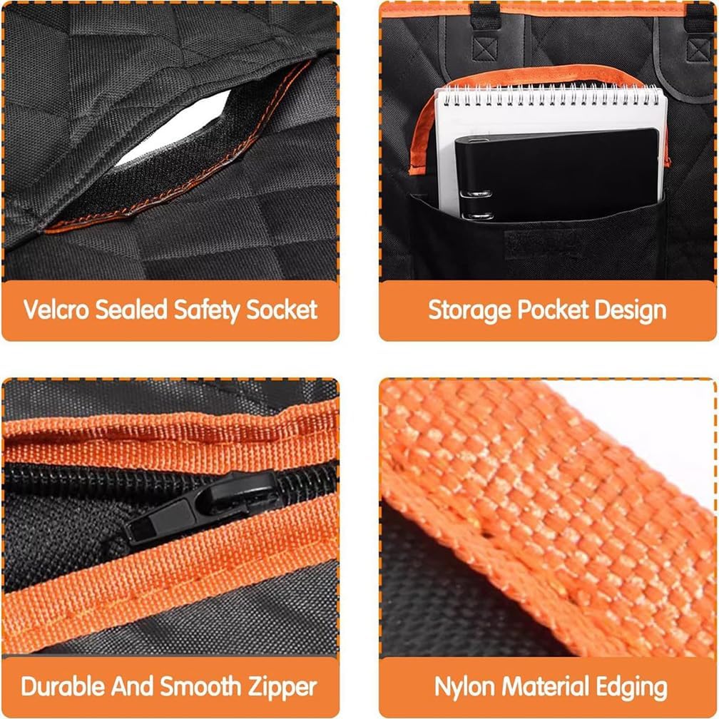 Dog Car Seat Cover for Back Seat & Cargo, Waterproof Hammock