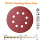 Velcro Sanding Discs With Holes 125mm-each