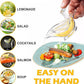Acrylic Manual Lemon Juicer – Portable Transparent Bird-Shaped Citrus Squeezer