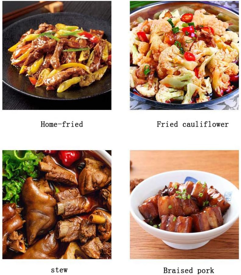 36CM Cast Iron Wok Pan