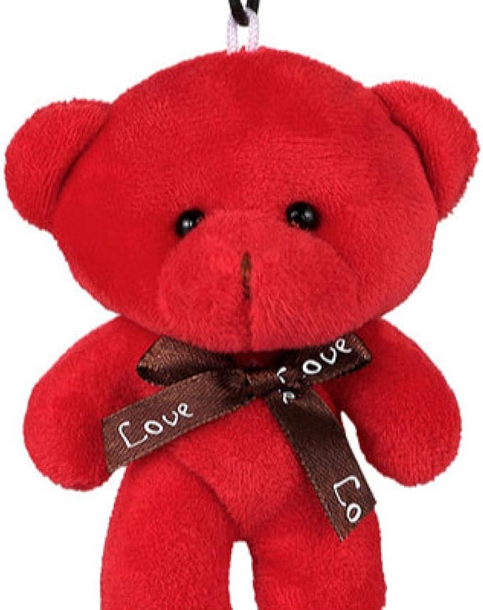 12CM Mini Plush Conjoined Bear
