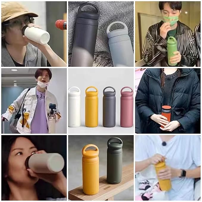 Stainless Steel Vacuum Insulated Portable Flask 500ml Leak-proof