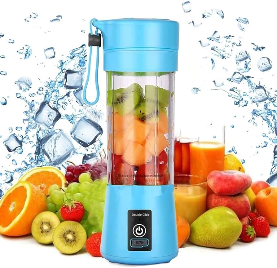 MHome Stainless Steel Portable USB Juicer (600ml)
