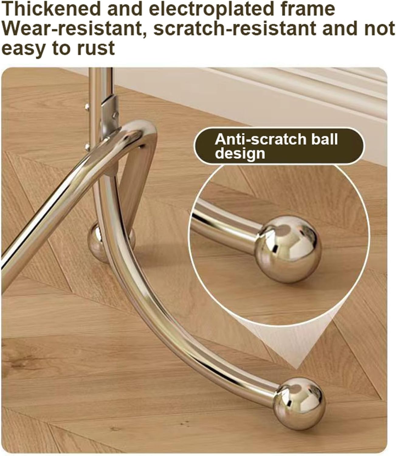 MFurn Tripod Steel Frame Round Tea Table Modern Side Table | Multiple Colours Available