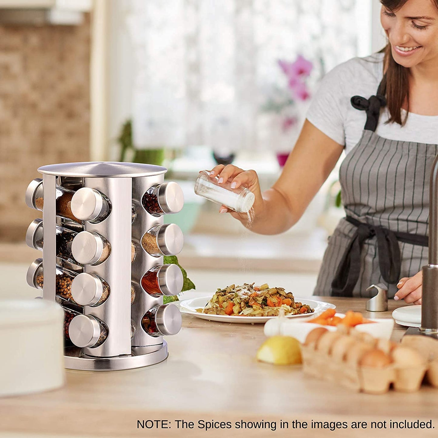 16 Jar - Revolving Spice Tower