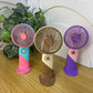 BreezePop™ Mini Fan – 3-Speed Rechargeable Handheld Fan