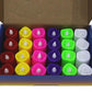 24PCs Plastic Flameless and Smokeless Battery Operated Candle