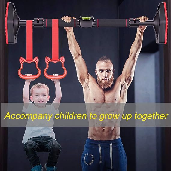 Pull‑up Hanging Kit, Swing Bar and Rings