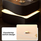 MFurn LED Light 2-Drawer Bedside Table – Modern Wooden Nightstand with Storage