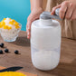 MHome 1L Hand Cranked Ice Crusher Manual Snow Cone Maker For Home & Outdoor