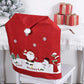Holiday Knit Christmas Chair Back Cover Sweater