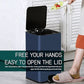 Household Stainless Steel Foot Pedal Rectangular Bin 10L